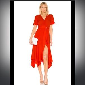 sachin and babi light blue dress A.L.C. Poppy Floral Print Gown